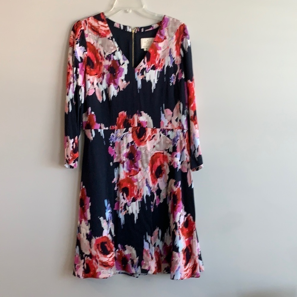 Kate Spade Hazy Floral Dress size 12 - Picture 2 of 9